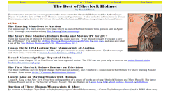 Desktop Screenshot of bestofsherlock.com